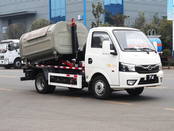 比亞迪3方純電動(dòng)車(chē)廂可卸式垃圾車(chē)