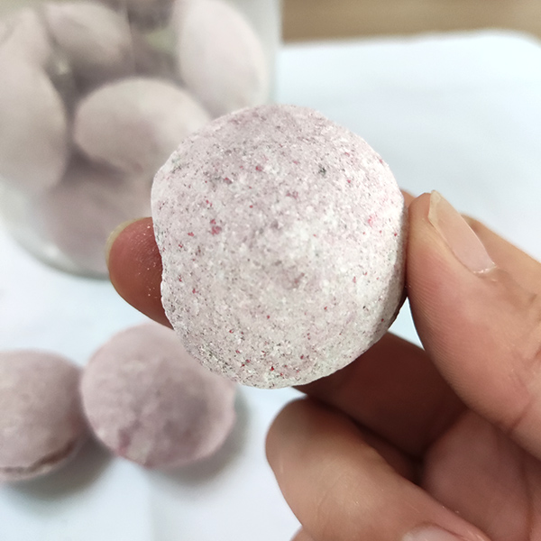 生物有機(jī)肥造粒機(jī)成型樣品